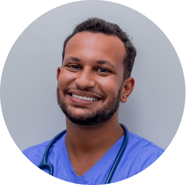 Sonography student portrait