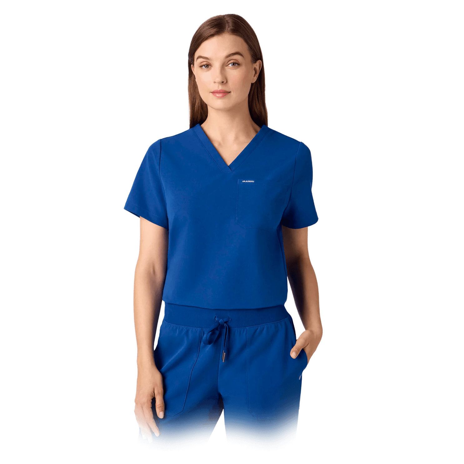 SonoMindPrep student in Jaanuu scrubs